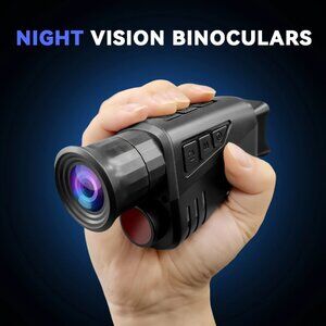 ABS R11 Night Vision Monocular with 32GB Card & USB-C Charging - 10x40 Infrared